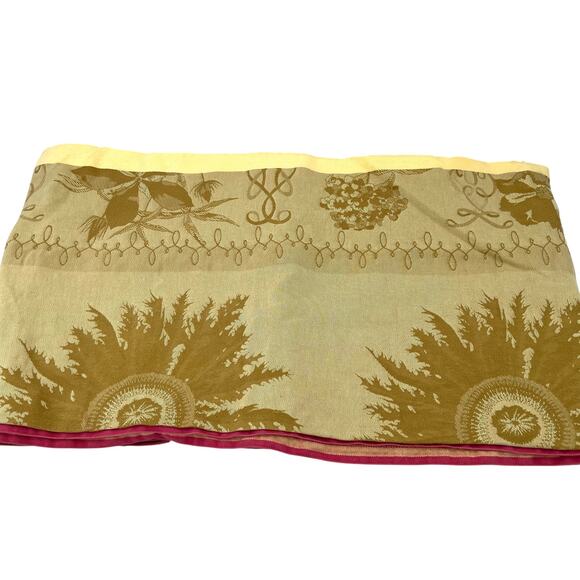 Garnier Thiebaut French Provençale sun flower cotton tablecloth - Picture 2 of 10